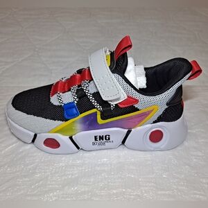 ENG Childrens Wear Sneakers Kid's US Size 2 * EU Size 33 Multi-Colored "NEW"